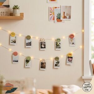 Yoobi | SmileyWorld String Lights with Clips Set of 2 Boxes